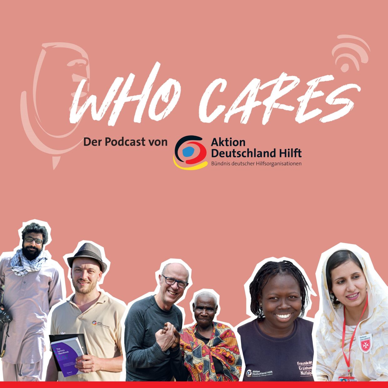 Cover des Podcast who cares von Aktion Deutschland Hilft